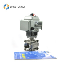 JKTLEB119 electric actuated on off forged ball valve